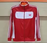 2019U hommes adidas vestes modeles explosion mode promotions enumeres blanc rouge